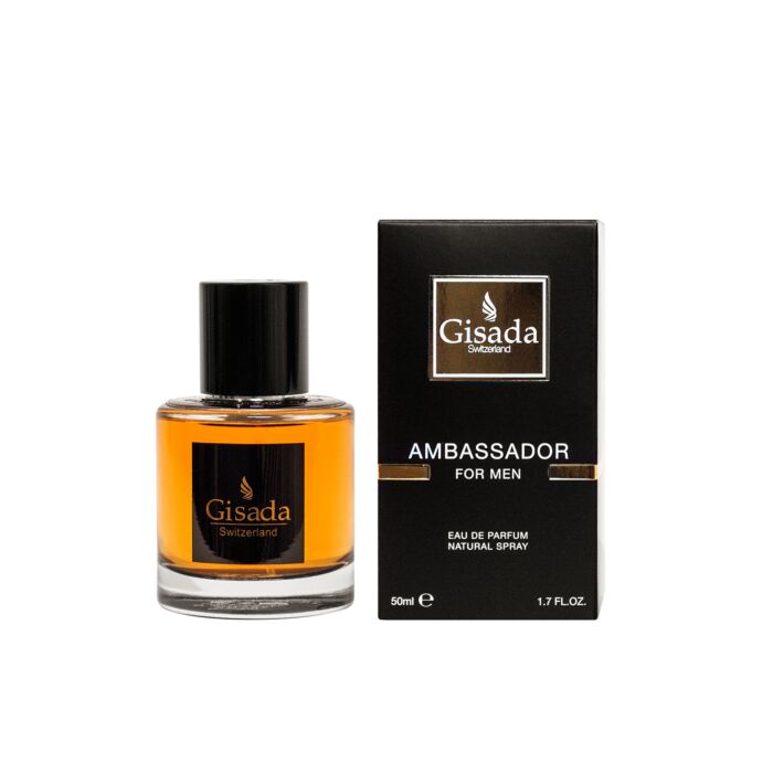 Eau de Parfum Gisada Ambassador Men, fragrance orientale-fraîche, 50 ml
