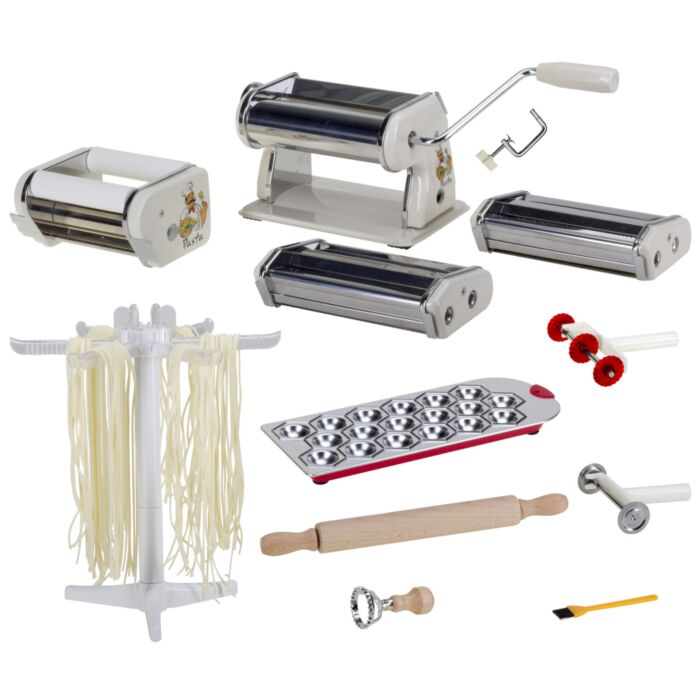 Kit pour pâtes Nouvel « 10 en 1 », avec embouts pour raviolis, spaghettis & fettuccines main product photo
