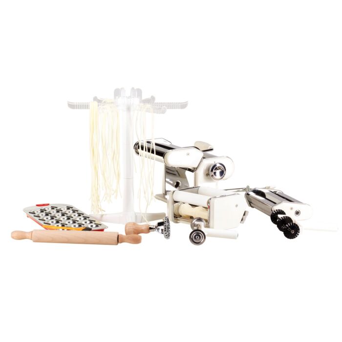 Kit pour pâtes Nouvel « 10 en 1 », avec embouts pour raviolis, spaghettis & fettuccines