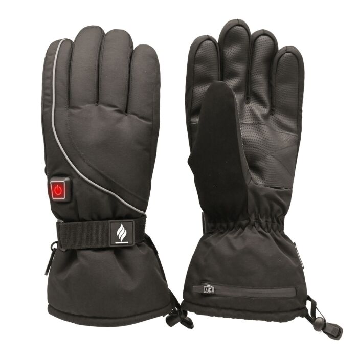 Beheizbare Handschuhe, 3 Heizstufen, inkl. Akkus und USB-C-Kabel