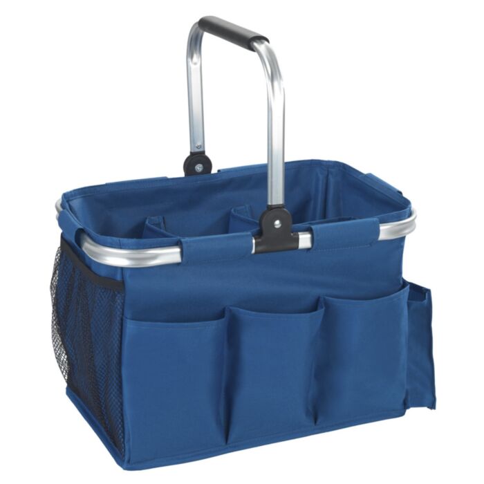 Panier de transport pliable « 37L », 6 poches extérieures, hydrofuge, charge maximale 10 kg