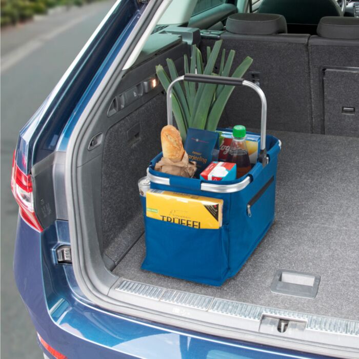 Panier de transport pliable « 37L », 6 poches extérieures, hydrofuge, charge maximale 10 kg