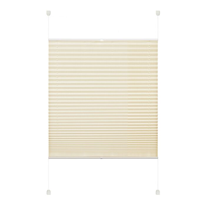 Sonnenschutz EASYFIX Klemmplissee Pia, blickdicht, ohne Bohren main product photo