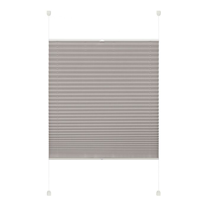 Store plissé Gardinia EASYFIX Pia avec support de serrage, opaque, sans visser