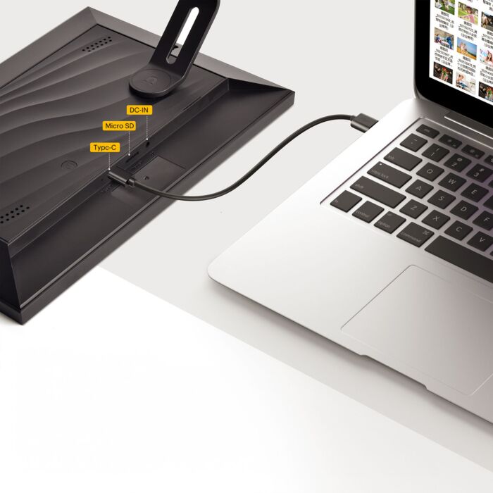 Kodak Digitaler Bilderrahmen HD 10.1", mit App-Steuerung und 32 GB Speicher