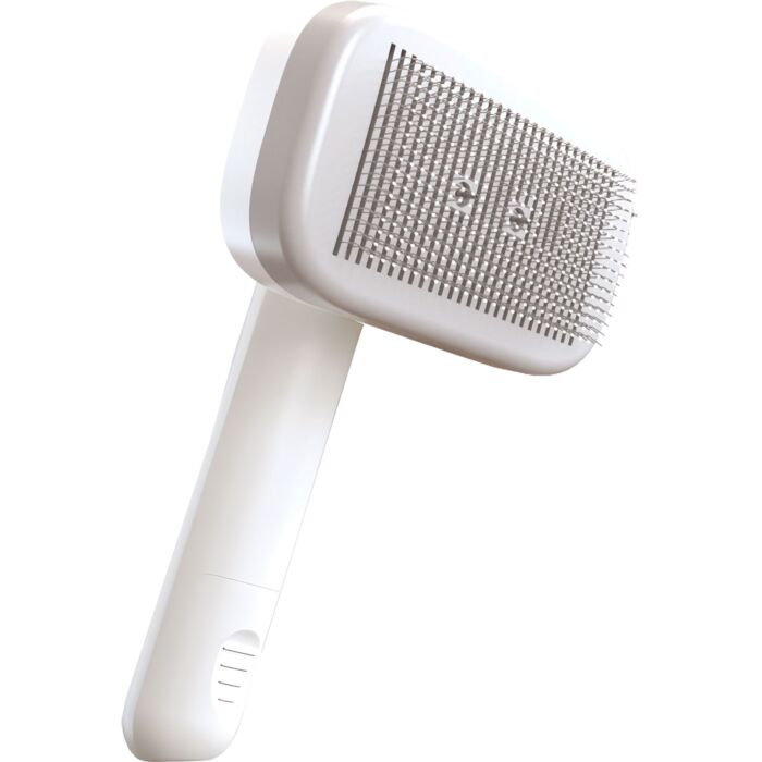 Brosse à poils d'animaux PiddiPet IonBrush, avec technologie ionique et autonettoyage, pour chiens et chats main product photo