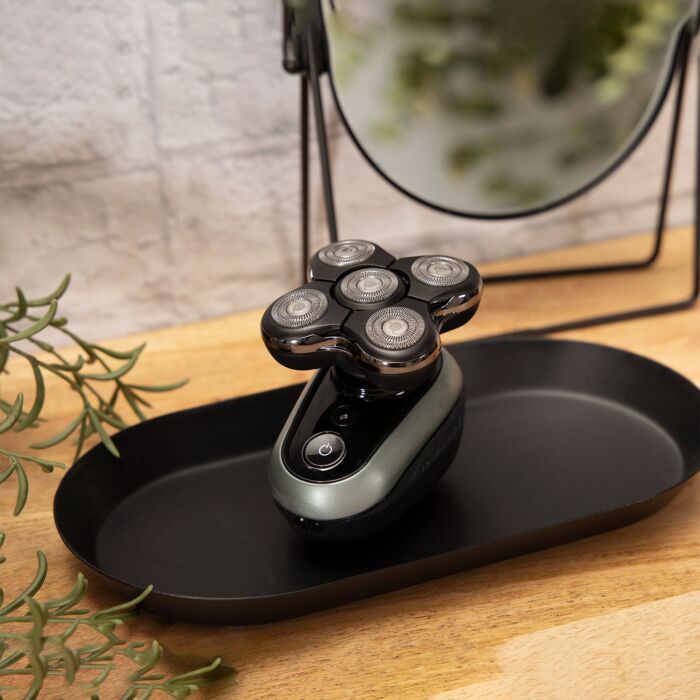Rasoir pour la tête Remington RX7, 5 têtes rotatives, avec étui de rangement