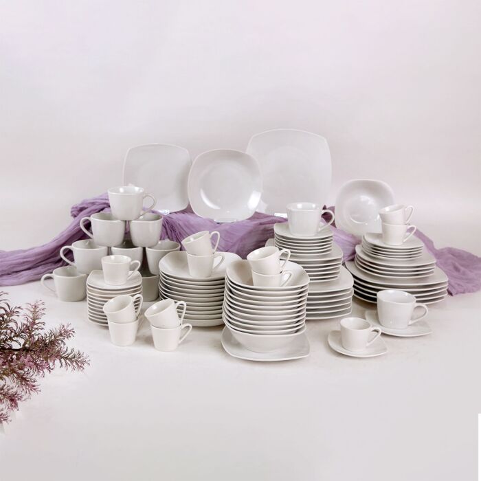Vedia Geschirr-Set «Valentina», 96-teilig, für 12 Personen, aus Porzellan main product photo