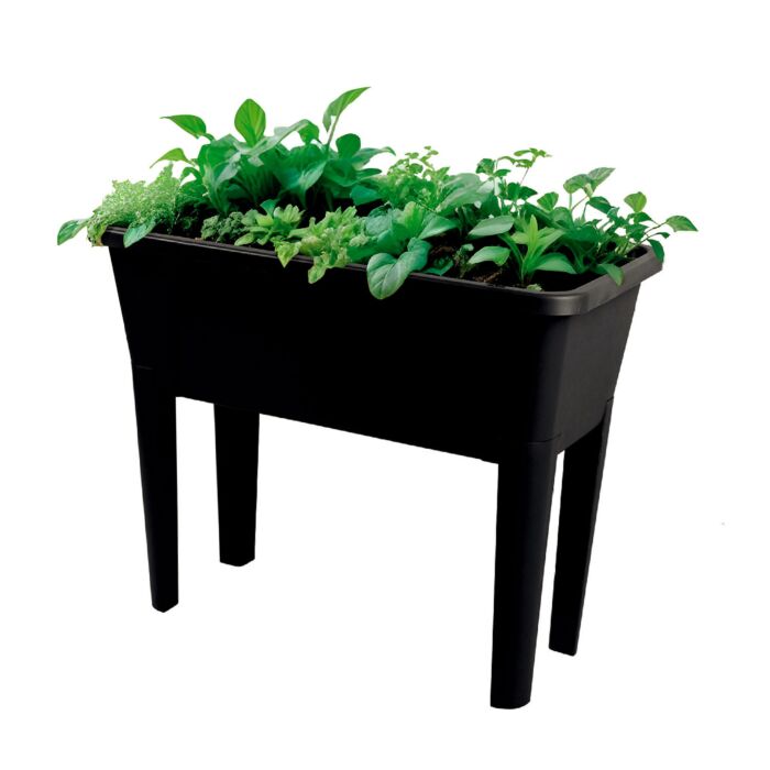 Jardinière surélevée avec couvercle, 45 litres, avec indicateur de niveau d'eau