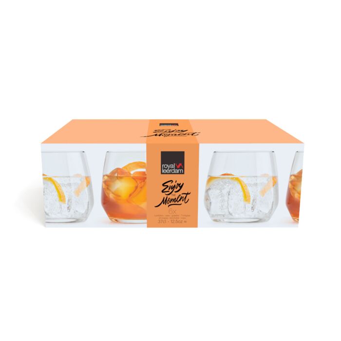 Wasserglas-Set «Enjoy the Moment», 6er Set