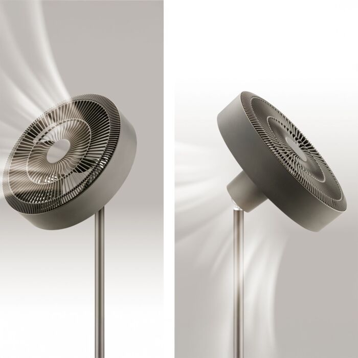 Ventilateur sur pied Trisa « Ambiance », avec éclairage LED, 3 hauteurs, 9 vitesses