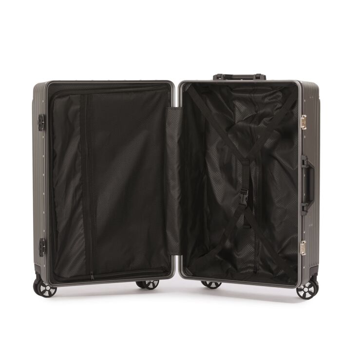 Lot de valises « Chicago », 3 pièces avec 4 roulettes et serrure TSA