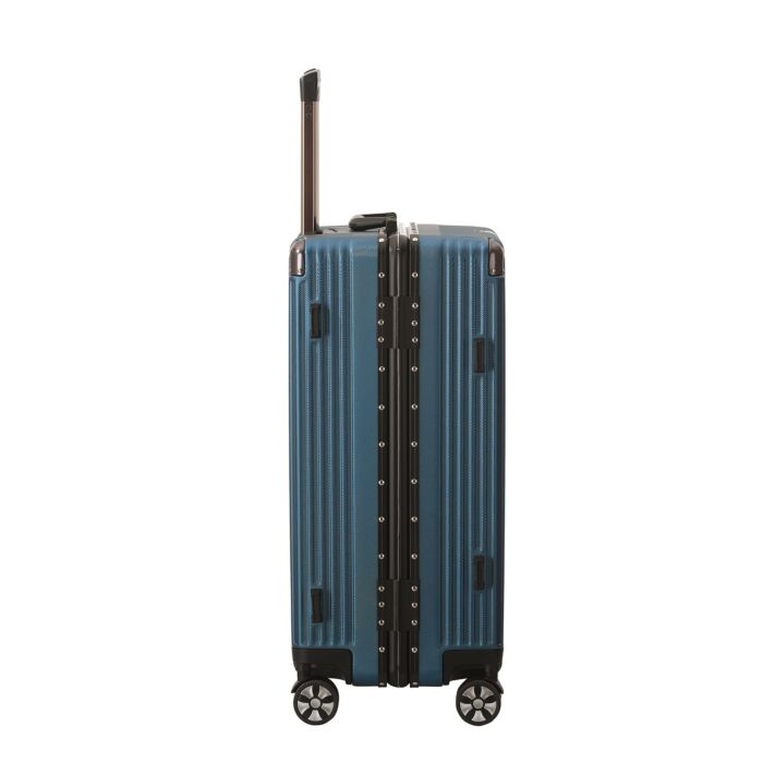 Lot de valises « Chicago », 3 pièces avec 4 roulettes et serrure TSA