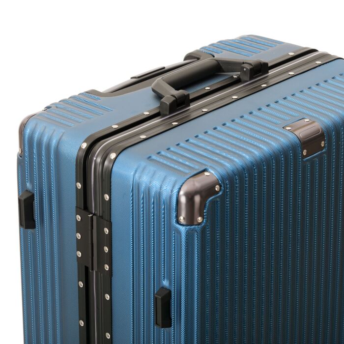 Lot de valises « Chicago », 3 pièces avec 4 roulettes et serrure TSA