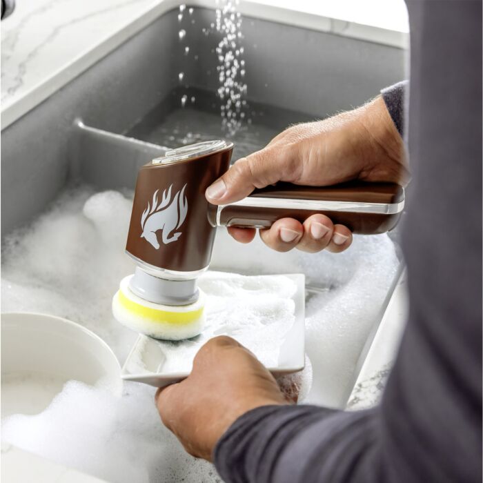 Brosse nettoyante Horsepower « Scrubber », sans fil
