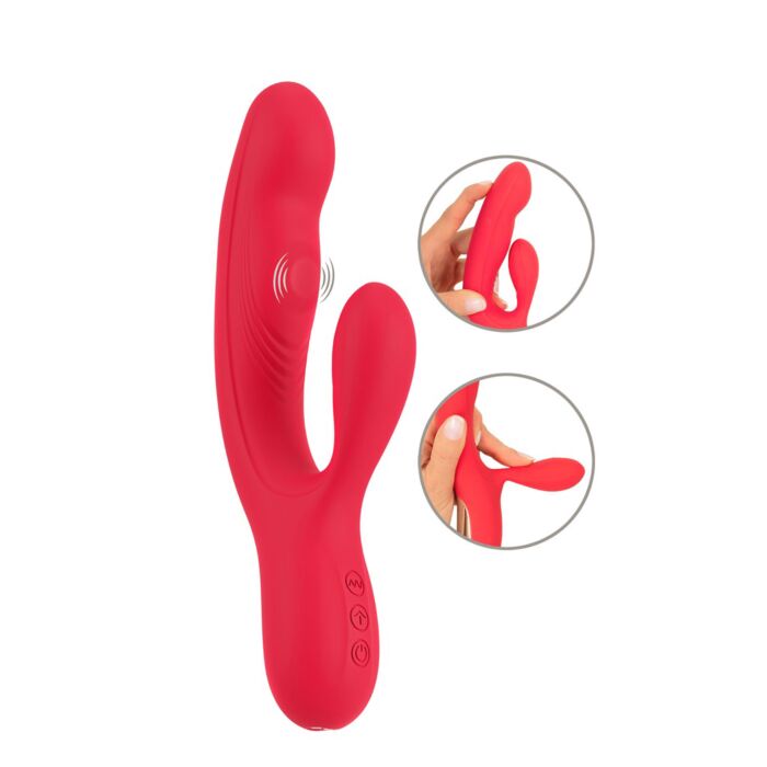 Vibromasseur Tumping Rabbit avec fonction de tapotement et de vibration