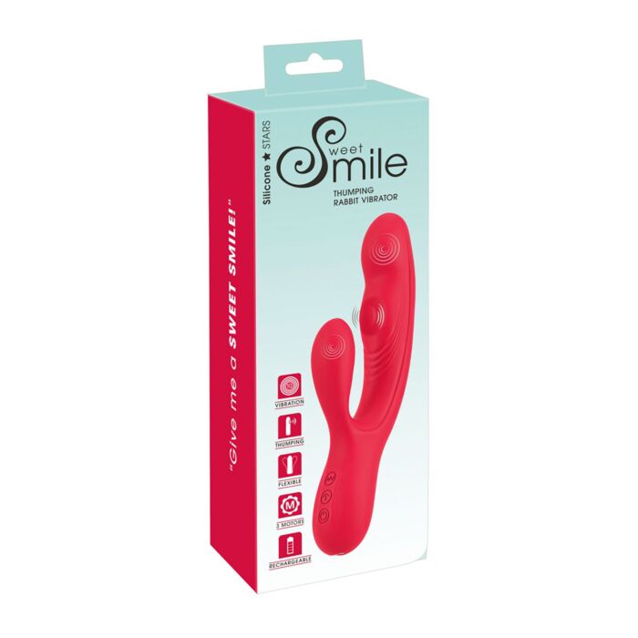 Vibromasseur Tumping Rabbit avec fonction de tapotement et de vibration