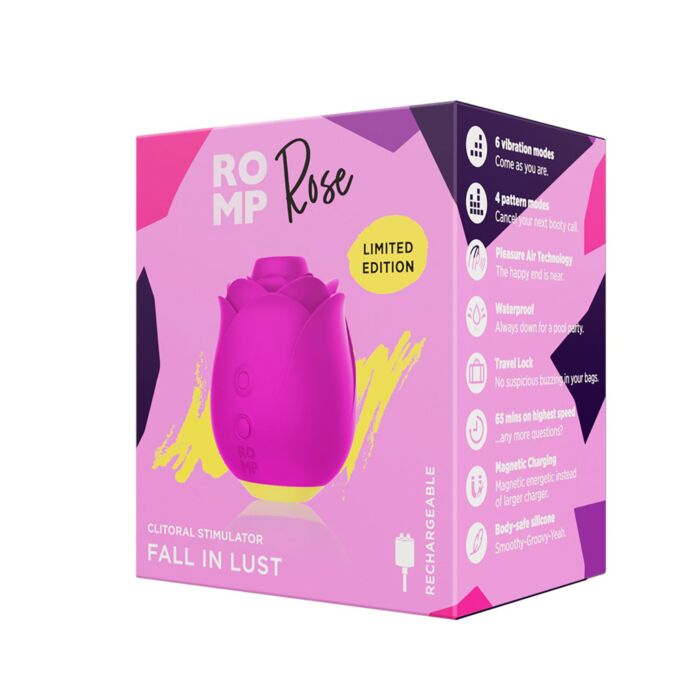 Pulsator «Rose», 10 Intensitätsstufen, wasserdicht und wiederaufladbar