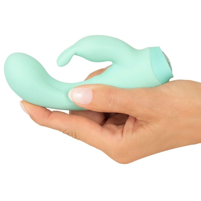 Mini-Vibrator «Heart Vibe», 10 Modi, mit Klitoris-Stimulator