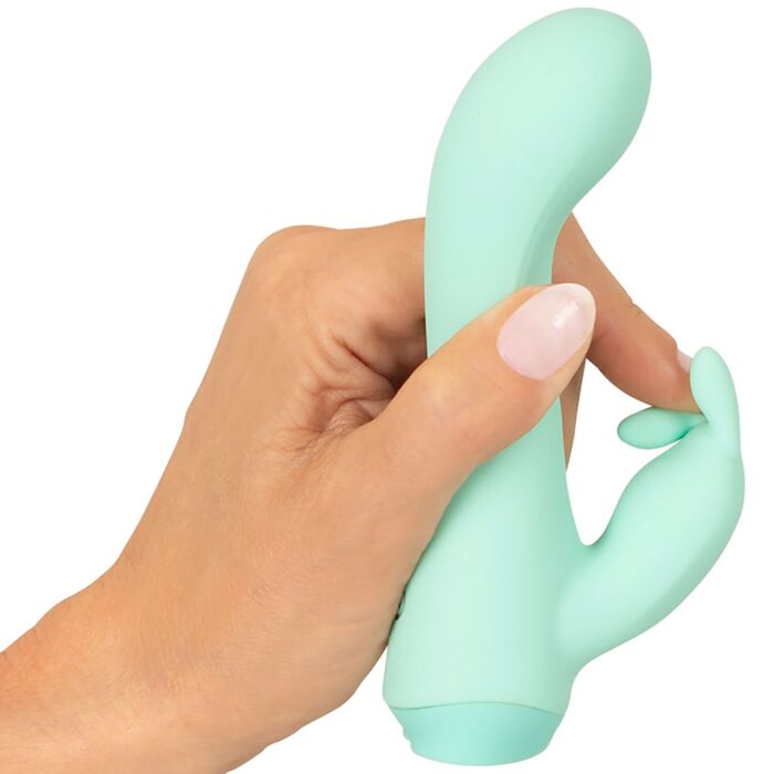 Mini-Vibrator «Heart Vibe», 10 Modi, mit Klitoris-Stimulator