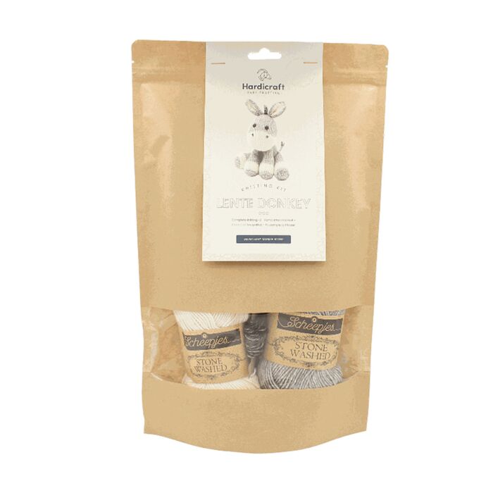 Le kit tricot Hardicraft « Lente l'âne » à tricoter soi-même
