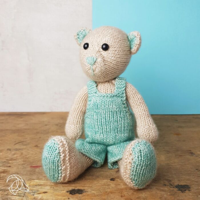 Kit tricot Hardicraft « John l'ours », fabriquer un animal en peluche
