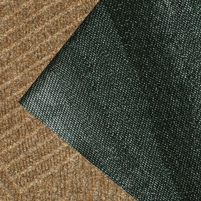 Dune Türvorlage «Stripes», 45x75 cm, taupe
