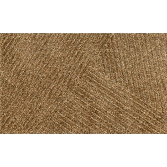 Paillasson Dune « Stripes », 45x75 cm, taupe main product photo