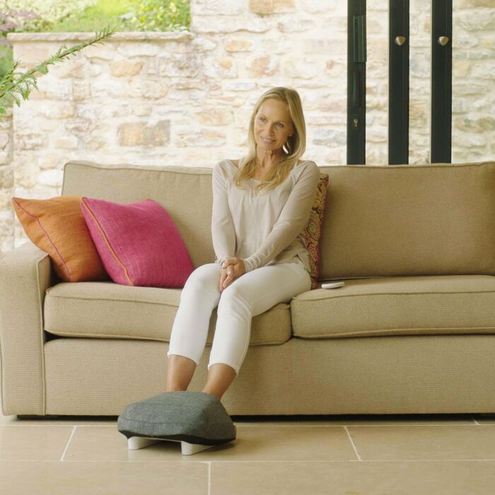 Couverture pour pieds Fllow pour appareil de massage pour les pieds EMS et TENS, chaude et douce, avec fermeture velcro