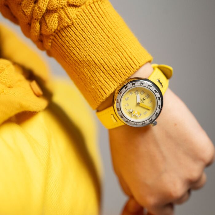 Trauffer Kinderuhr, rotierender Sekundenzeiger, 30 mm