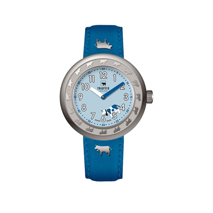 Trauffer Kinderuhr, rotierender Sekundenzeiger, 30 mm