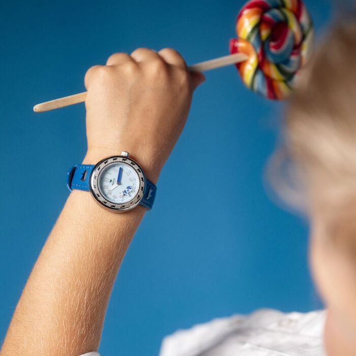 Trauffer Kinderuhr, rotierender Sekundenzeiger, 30 mm