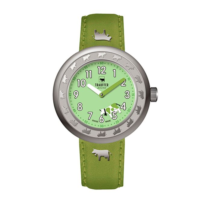 Trauffer Kinderuhr, rotierender Sekundenzeiger, 30 mm