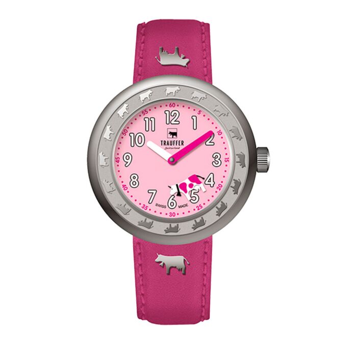 Trauffer Kinderuhr, rotierender Sekundenzeiger, 30 mm