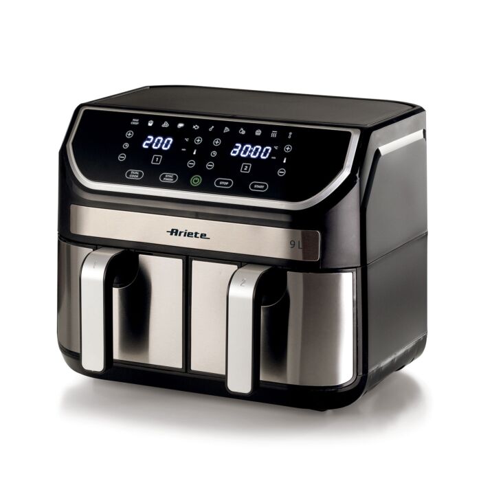 Ariete Heissluftfritteuse Dual, 2 Körbe à 4.5 l, 11 Programme main product photo