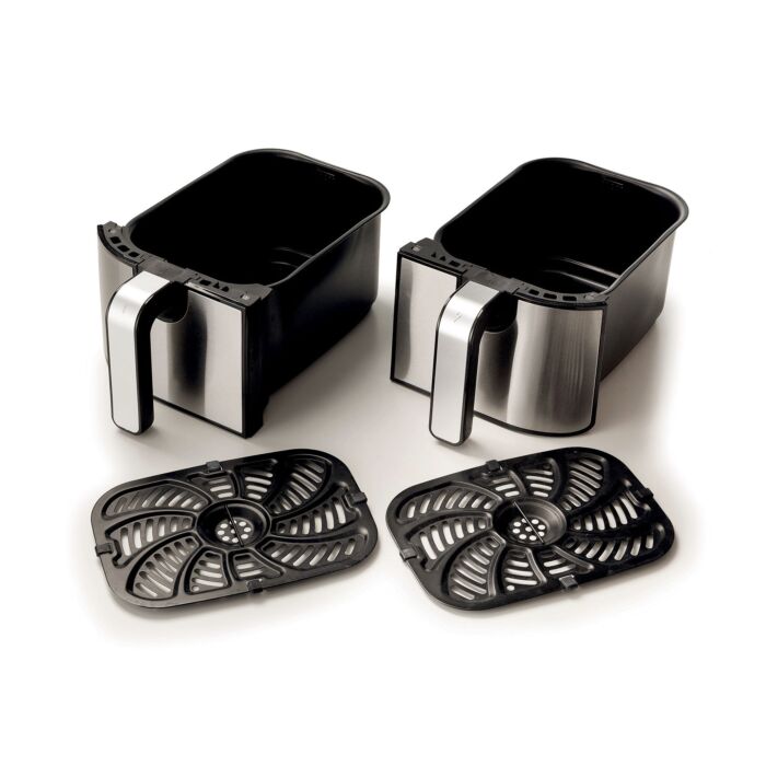 Ariete Heissluftfritteuse Dual, 2 Körbe à 4.5 l, 11 Programme