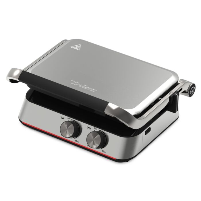 Trisa Panini Grill «Prime 2in1», Dual-Control, 180° Öffnung