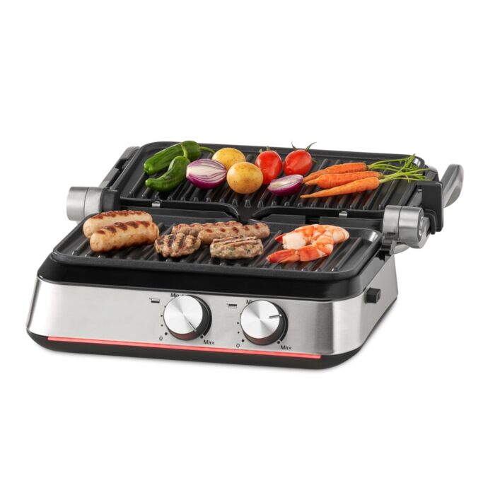 Trisa Panini Grill «Prime 2in1», Dual-Control, 180° Öffnung