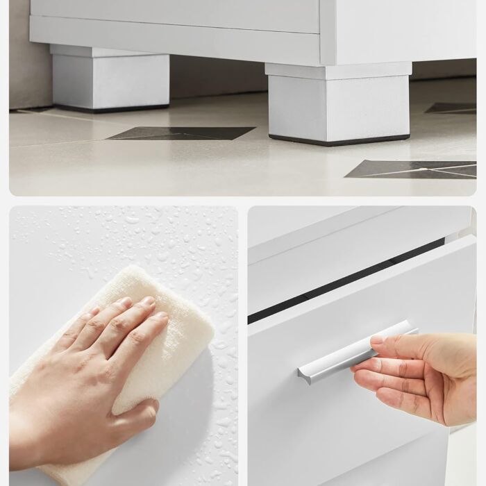 Meuble sous-lavabo VASAGLE, avec tiroirs