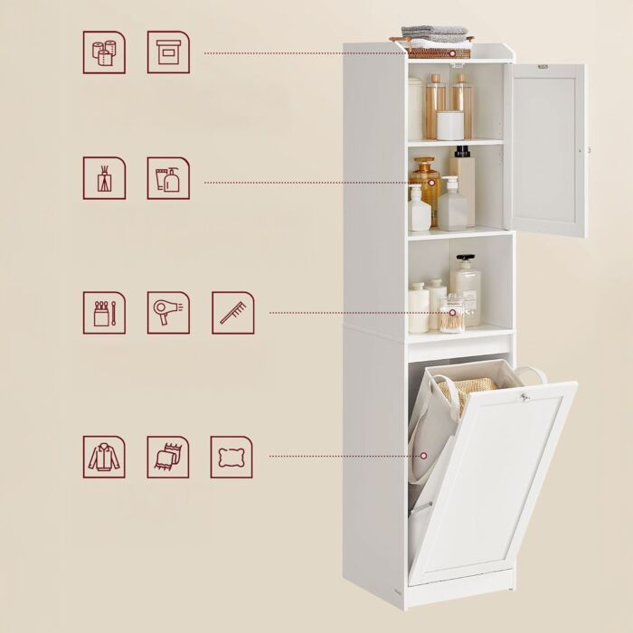 Armoire de salle de bain VASAGLE