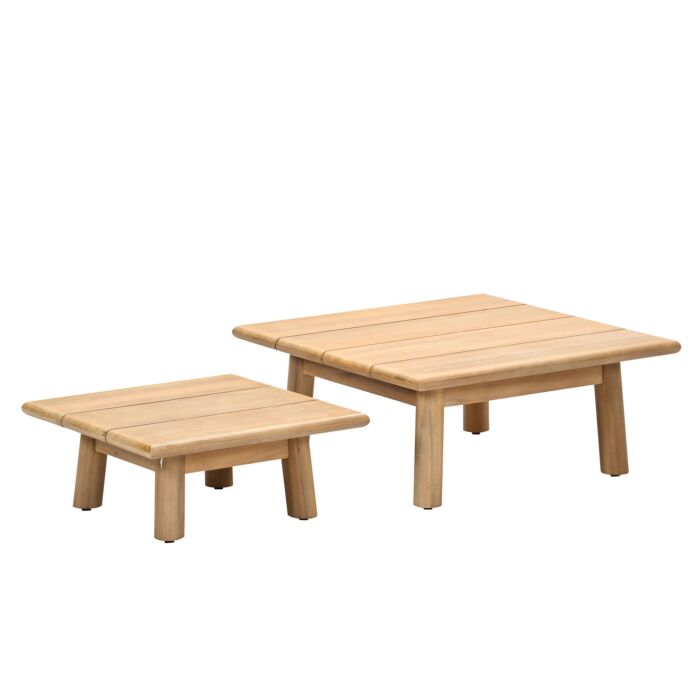 Gartenlounge-Set aus Akazienholz, 5-teilig