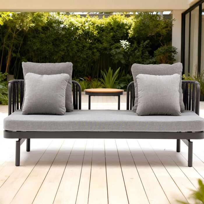 Gartensofa 2-Sitzer «Como», inkl. Kissen