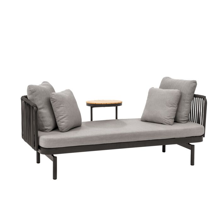 Gartensofa 2-Sitzer «Como», inkl. Kissen