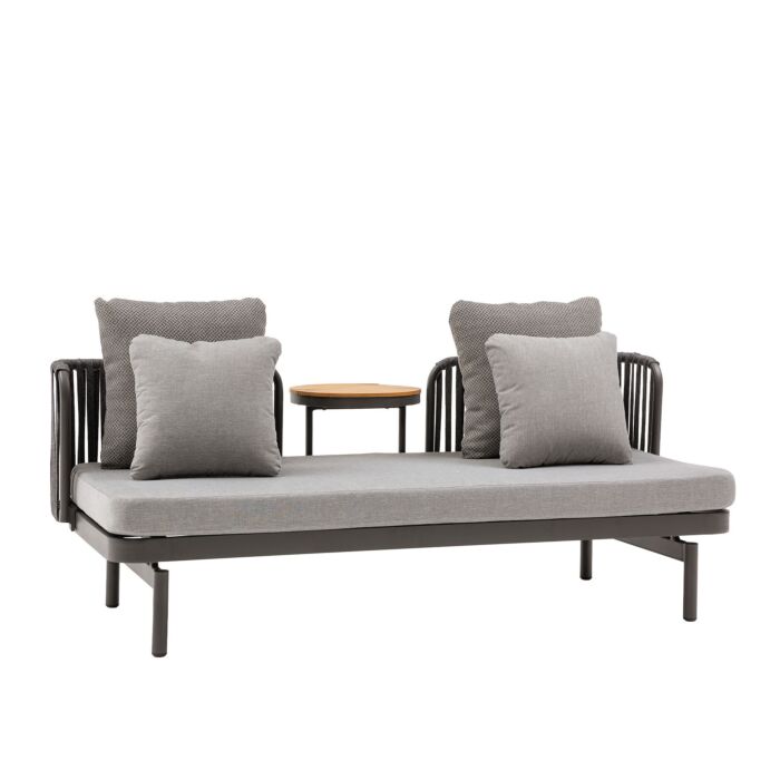 Gartensofa 2-Sitzer «Como», inkl. Kissen