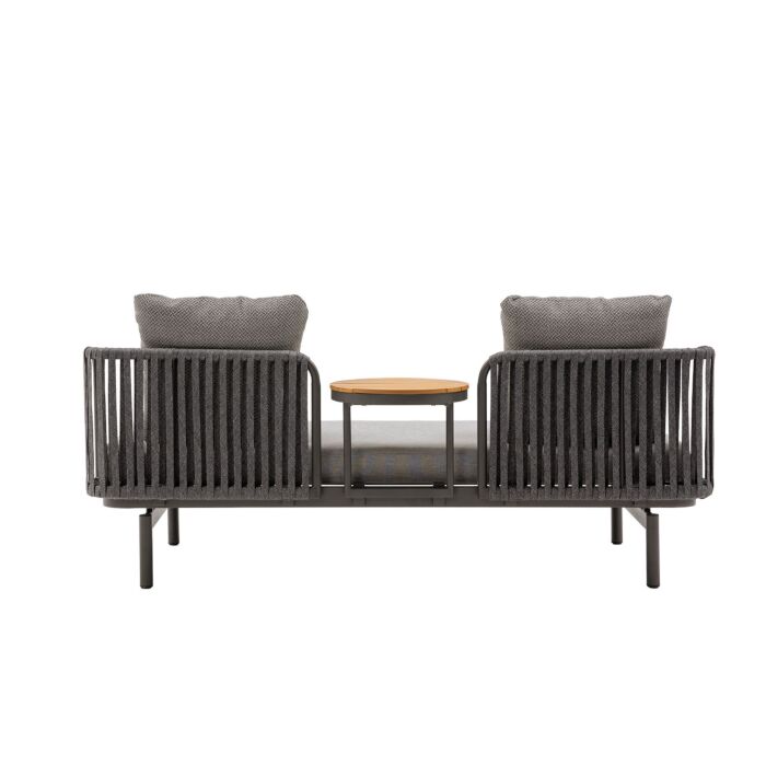 Gartensofa 2-Sitzer «Como», inkl. Kissen
