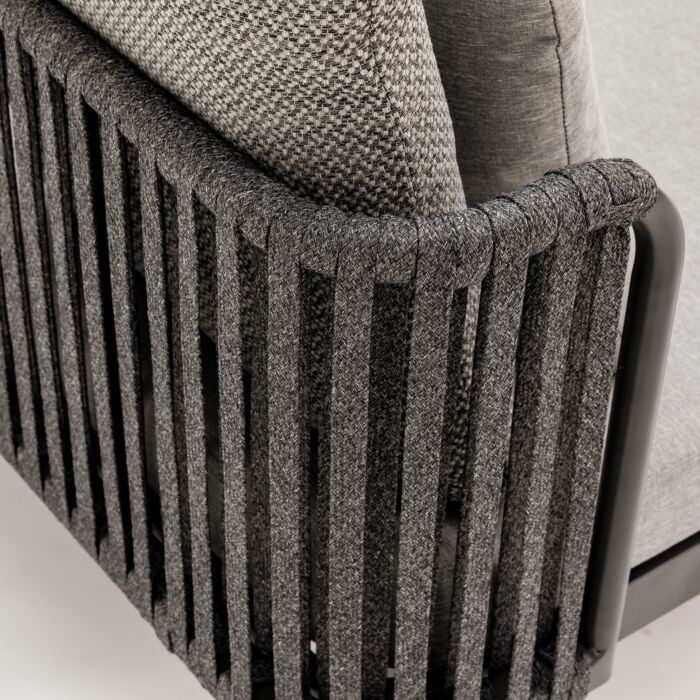Gartensofa 2-Sitzer «Como», inkl. Kissen