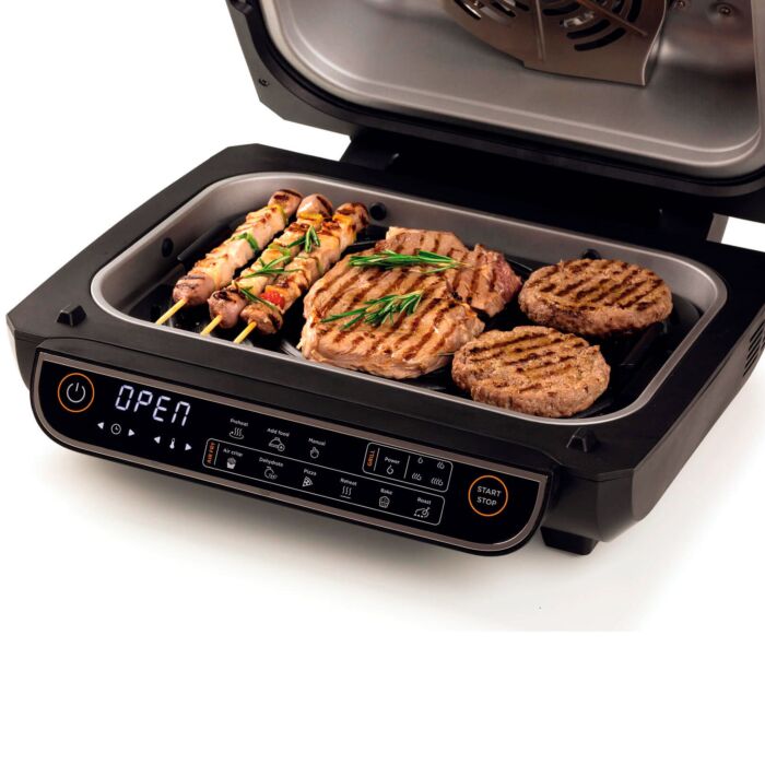 Ariete Grill und Heissluft-Fritteuse Multifunktion, 8 Programme, Touch-Display