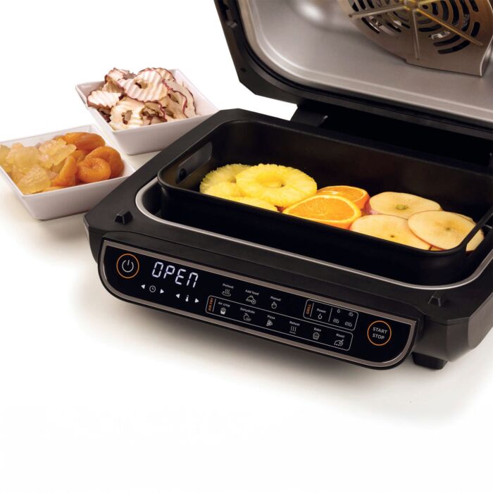 Ariete Grill und Heissluft-Fritteuse Multifunktion, 8 Programme, Touch-Display