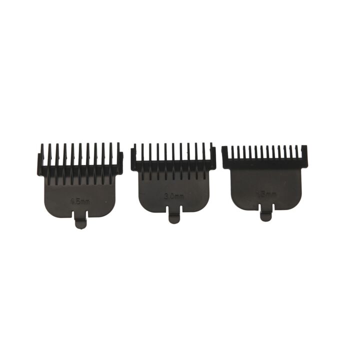 Tondeuse à cheveux et à barbe Ohmex, sans fil, avec 3 peignes amovibles