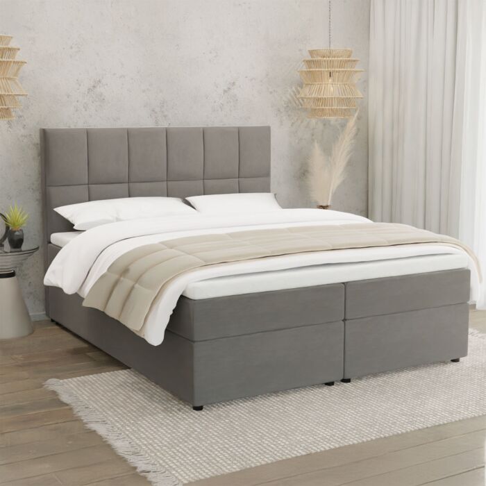 Boxspringbett «Rumba», mit Bettkasten und Topper